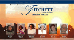 Desktop Screenshot of fitchettfuneralhome.com
